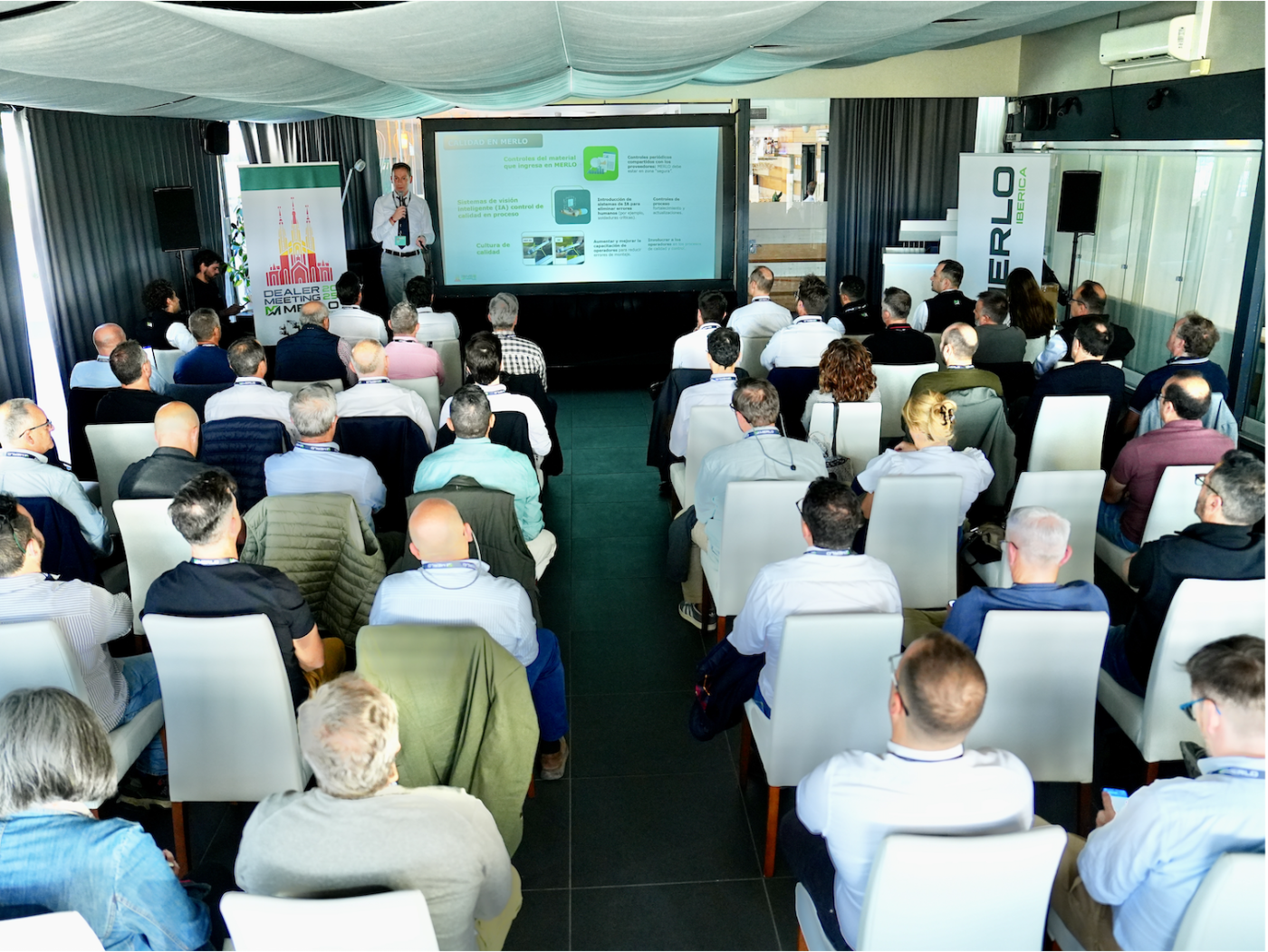 Dealer Meeting Merlo 2025: mercado en forma y +38% en telescópicas