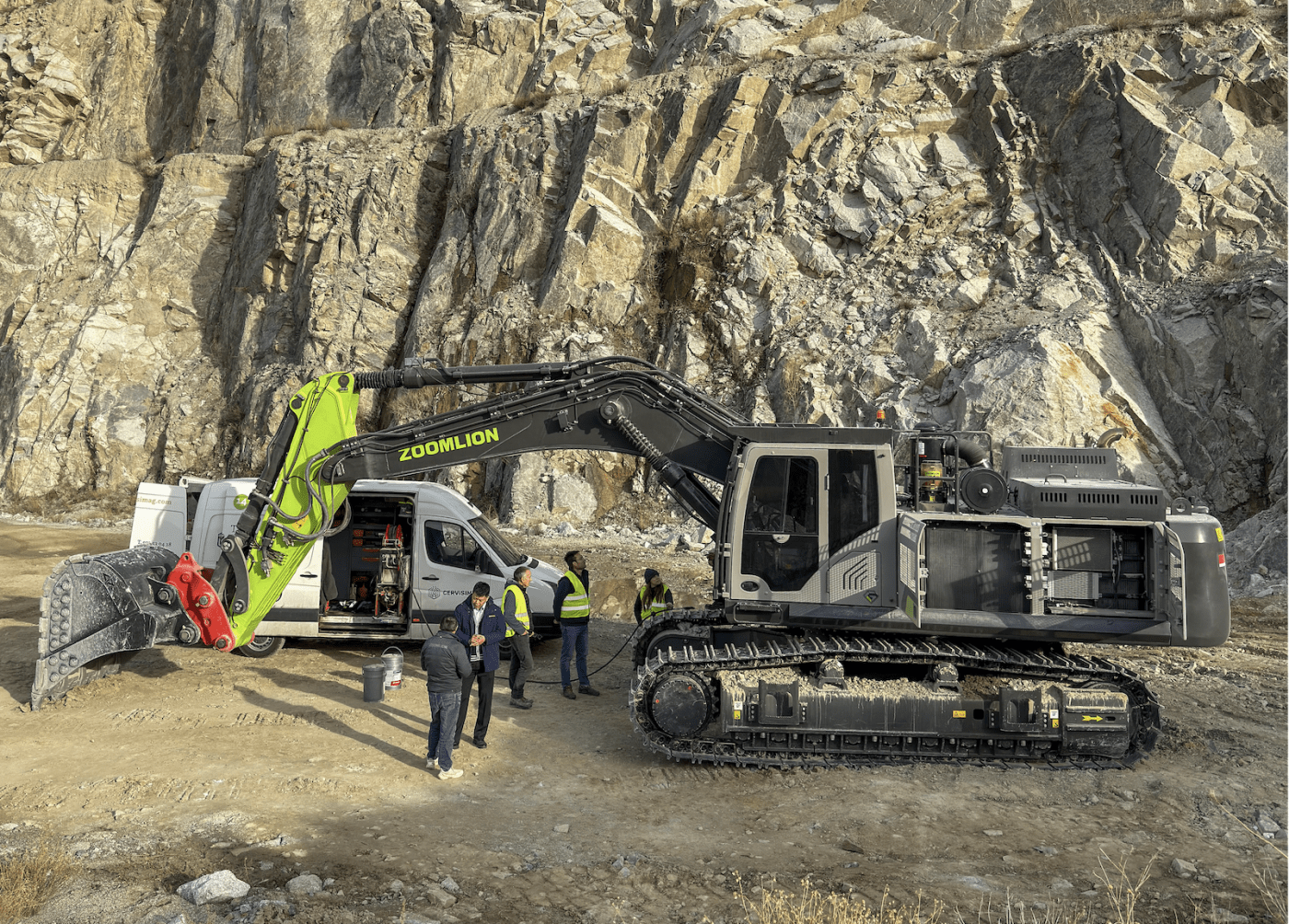 Zoomlion y la posventa en serio: visitas técnicas en Catalunya para asegurar que las máquinas rinden