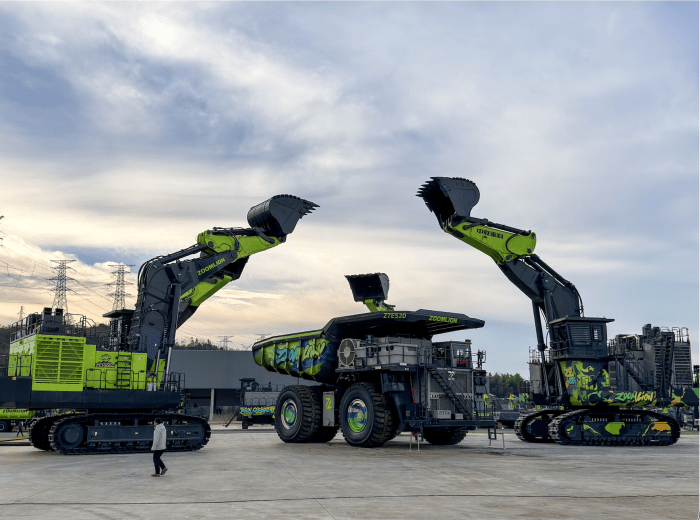 Zoomlion ZE2000G, ZE4000G y ZTE520: la gama de minería que cambia las reglas del juego