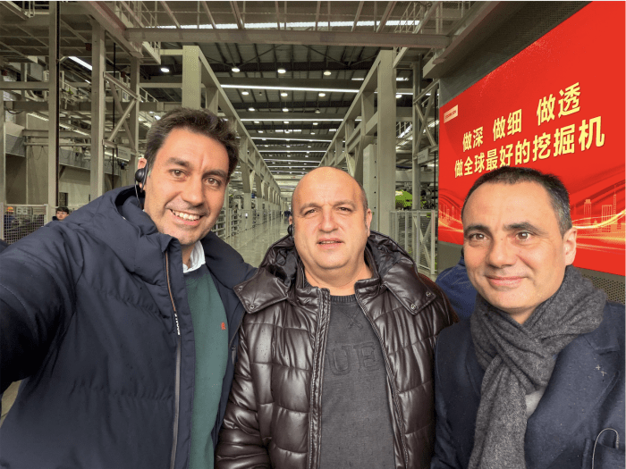 De vuelta a la fábrica Zoomlion en el Año Nuevo Chino: esta vez con nuestro cliente EyD Sant Cugat