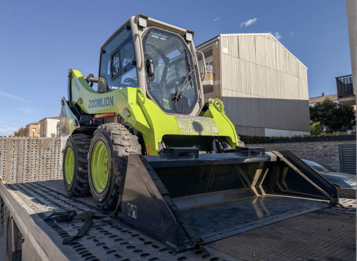 Zoomlion ZS090V para Futurelite: minicargadora de alquiler en la Vall d'Aran y el Pallars Jussà