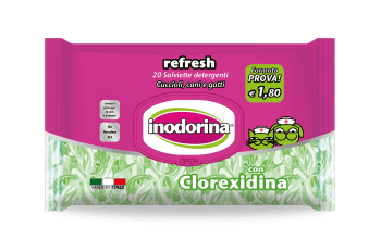 INODORINA TOALLITAS REFRESH CLORHEXIDINA POCKET