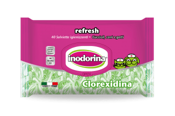 INODORINA TOALLITAS REFRESH CLORHEXIDINA