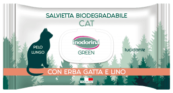 INODORINA GREEN TOALLITAS GATO PELO LARGO