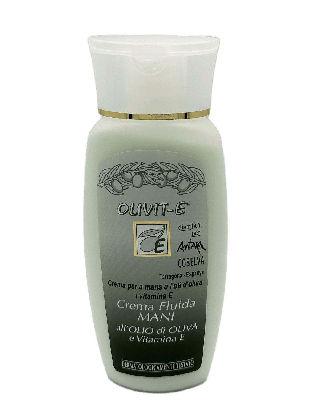 HAND FLUID CREAM WITH OLIVE OIL AND VITAMIN E 120 ml