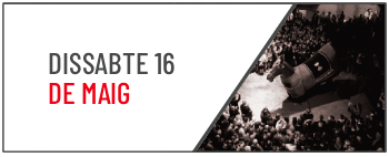 Dissabte 16 de maig 2026