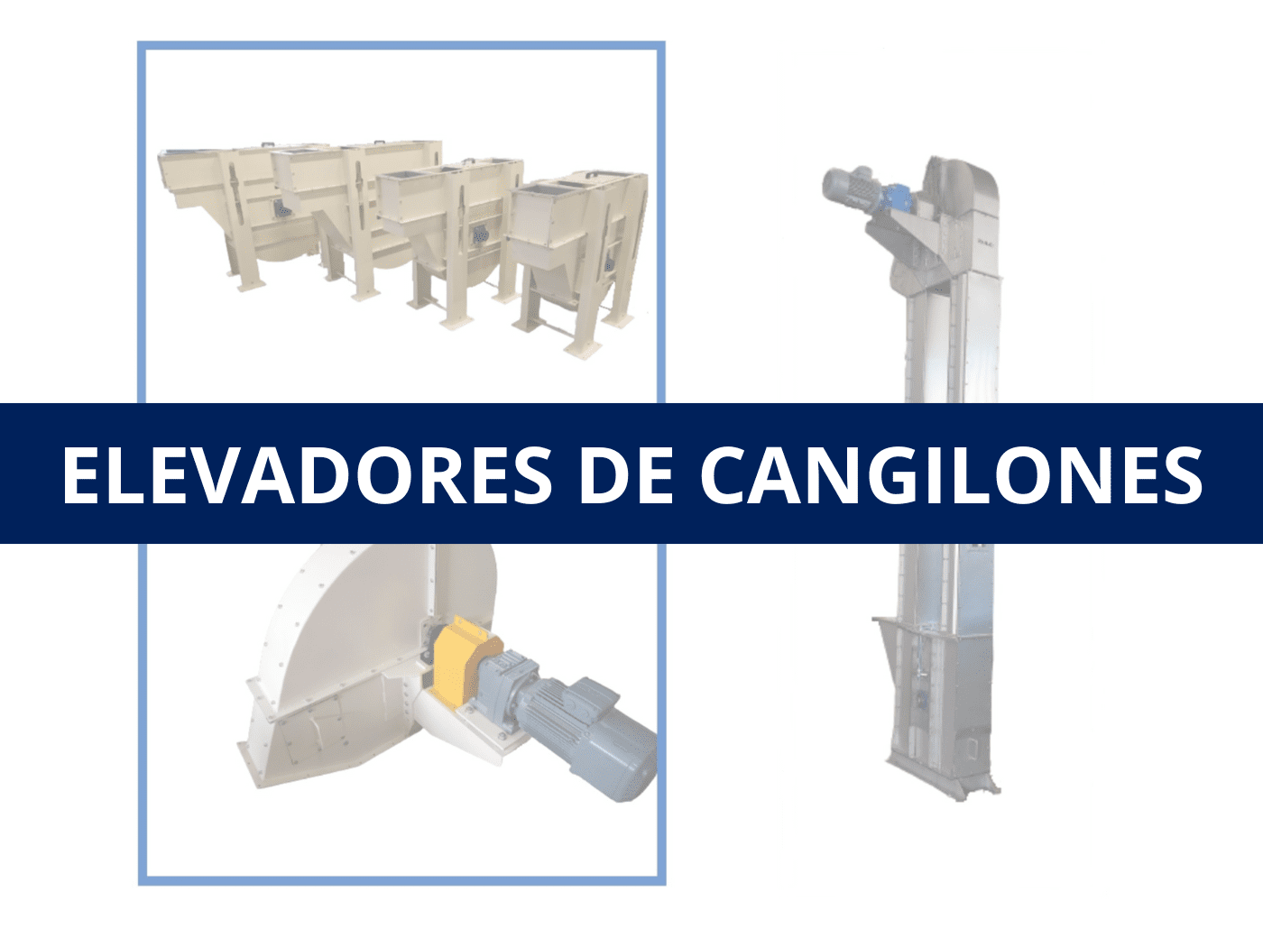 Descubre los elevadores de cangilones de DAC Industrial