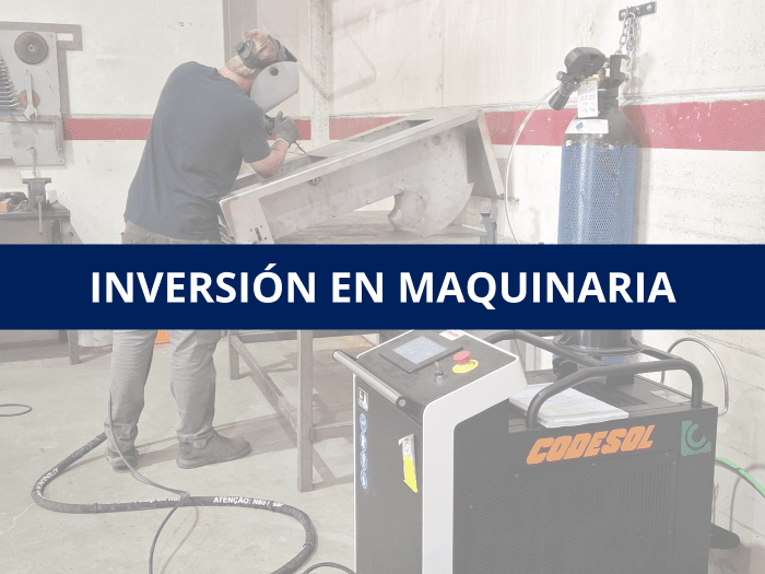 Incorporem una nova soldadora: tecnologia làser que ofereix més precisió i eficiència