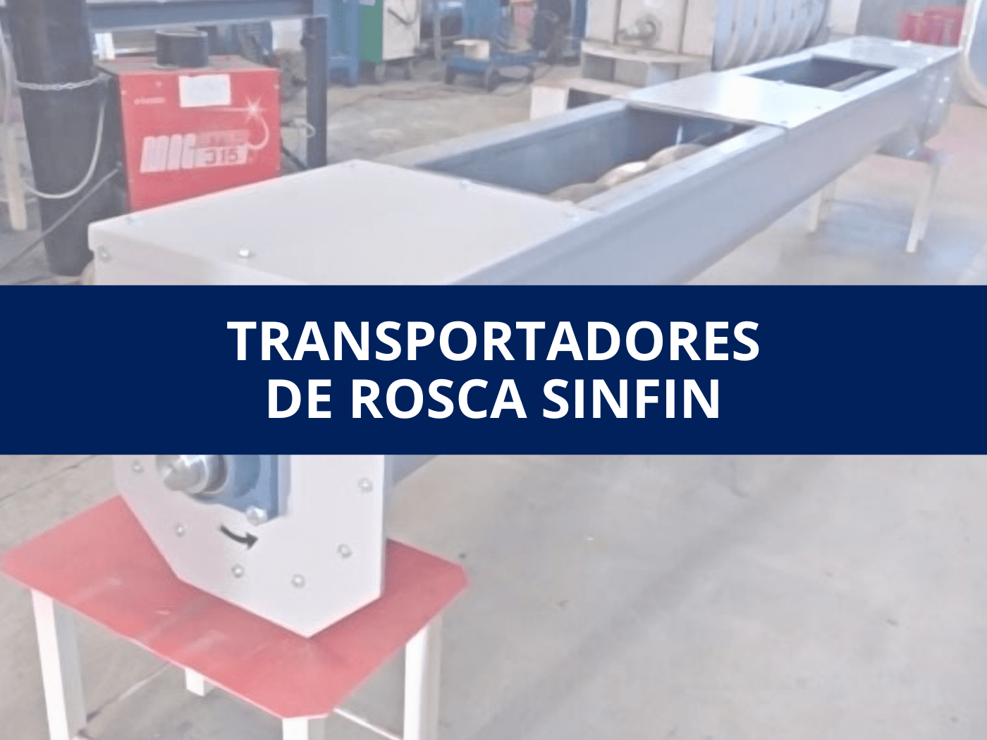 DAC industrial screw conveyors: precision, versatility and reliability for conveying materials in your sector
