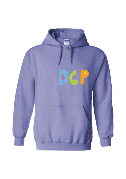 Sudadera con capucha - Letras Colores