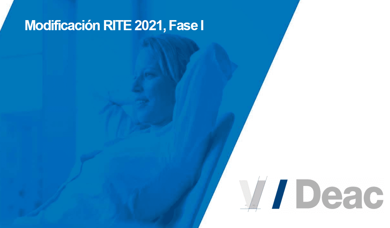 RITE 2021 - DEAC - Novedades y Modificacions