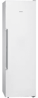Congelador Vertical Siemens GS36NAWEP 1 Puerta Blanco | 186 x 60 cm | 242 Litros | No Frost | Dispensador de hielo iceTwister | iQ500 | Clase E