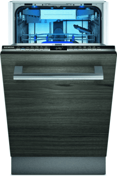 Lavavajillas Siemens SR65ZX11ME Integrable de 45 cm para 10 servicios | Secado mediante Zeolitas® | Función varioSpeed+ | WiFi Home Connect | Clase C | iQ500