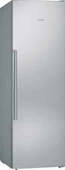 Congelador Vertical Siemens GS36NAIDP 1 Puerta Inoxidable antihuellas | 186 x 60 cm | 242 Litros | No Frost con Super congelación | Dispensador de hielo | iQ500 | Clase D