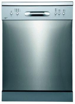 Lavavajillas Edesa EDW-6130 X Inoxidable de 84.5 x 59.8 cm para 13 servicios con 6 programas de lavado | Clase E