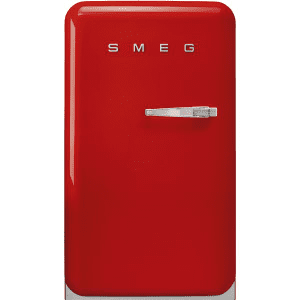 Frigorífico + Congelador Mini Rojo Smeg FAB10LRD5 | Retro Años 50 | Bisagra Izquierda | Clase E