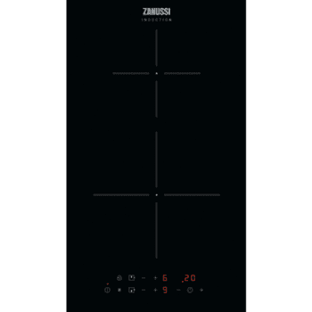 Placa de Induccion Zanussi ZITN323K | 29cm | 2 zonas | Mandos frontales táctiles | Función PowerBoost | Bloqueo de seguridad | Temporizador