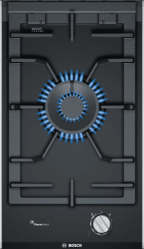 Placa de Gas Bosch PRA3A6B70 | 30 cm | 1 Quemador Wok | Gas Natural | FlameSelect | Serie 8