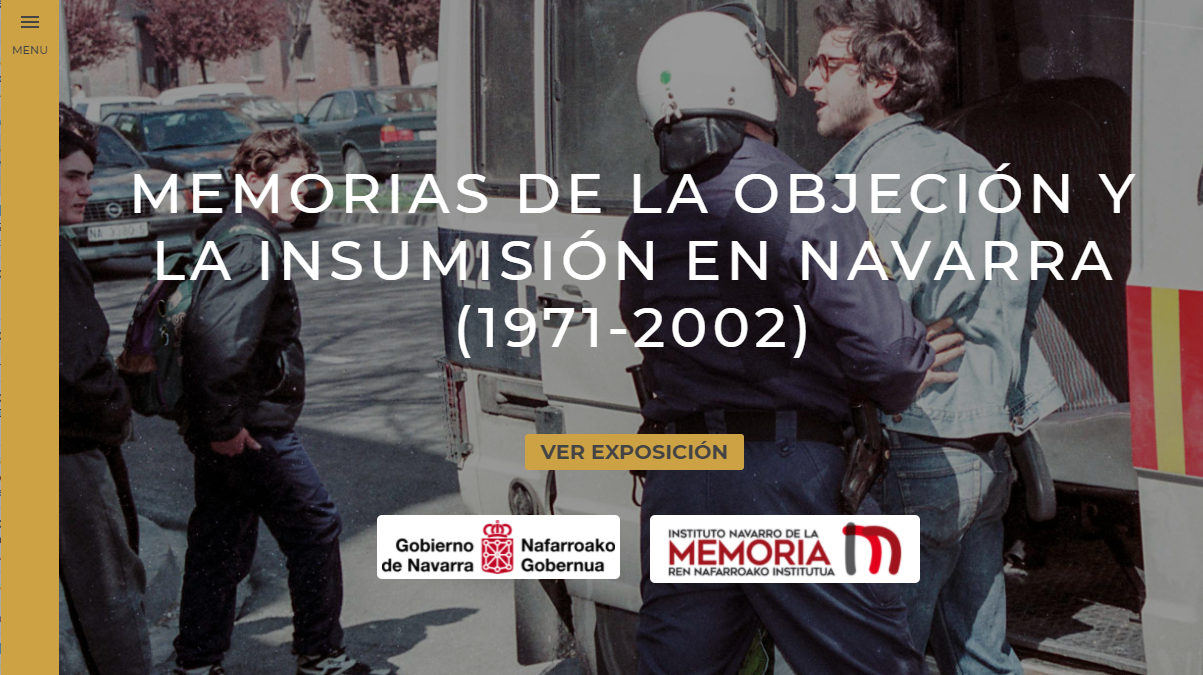 Exposició en línia sobre l’objecció i insubmissió a Navarra