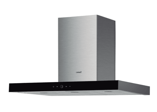 CATA LEGEND 9000 XGBK CAMPANA CRISTAL NEGRO 90CM 530M3/H A++ Motor BrushLess