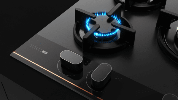 TEKA GBC 75-G1 BM NAT PLACA CRISTAL NEGRO MATE GAS BUTANO 75CM 5 FUEGOS Infinity G1 - 5