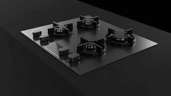 TEKA GBC 64-G1 BM NAT PLACA CRISTAL NEGRO MATE GAS BUTANO 60CM 4 FUEGOS Infinity G1 - 3