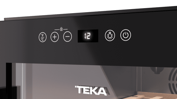 TEKA RV 250 B VINOTECA CRISTAL NEGRO 77X50CM G EASY Temperatura ajustable (duplicate) - 5