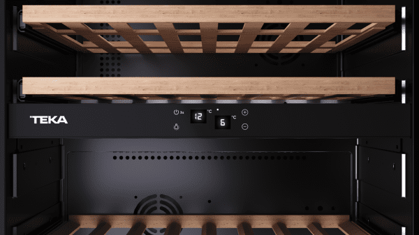 TEKA RVU 10008 VINOTECA CRISTAL NEGRO 82X15CM G FanCooling (duplicate) - 6