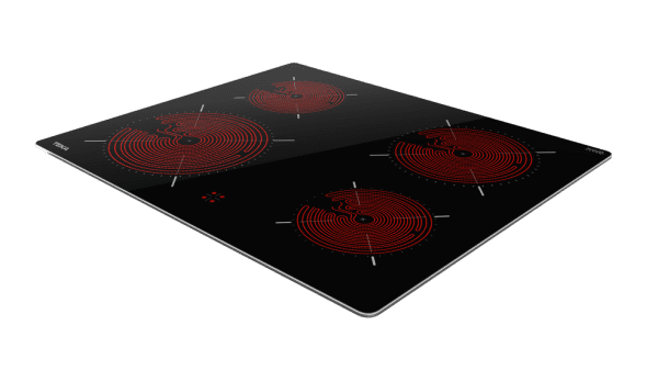 TEKA TTC 64010 CRD BK VITROCERAMICA POLIVALENTE 60CM 4 ZONAS MAX 21CM Slim Metal Frame - 5