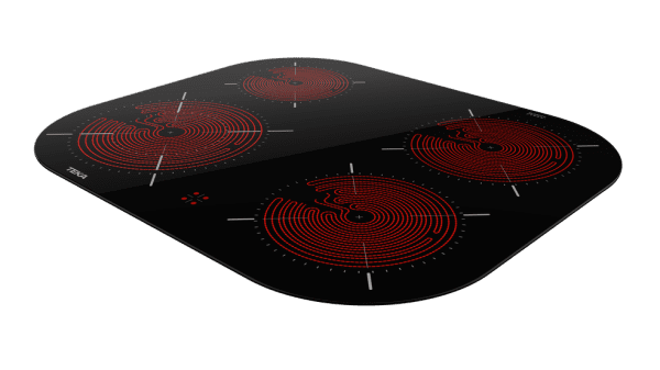 TEKA TTC 64010 CRD BK VITROCERAMICA 60CM 4 ZONAS MAX 21CM Slim Metal Frame (duplicate) - 5