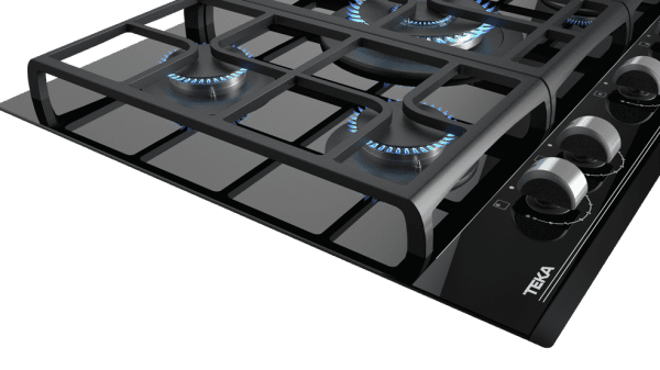 TEKA GBC 75-G1 BM NAT PLACA CRISTAL NEGRO MATE GAS BUTANO 75CM 5 FUEGOS Infinity G1 (duplicate) - 7