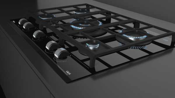 TEKA GBC 75-G1 BM NAT PLACA CRISTAL NEGRO MATE GAS BUTANO 75CM 5 FUEGOS Infinity G1 (duplicate) - 11