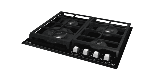 TEKA GZC 64320 XBN NAT PLACA CRISTAL NEGRO GAS NATURAL 60CM 4 FUEGOS ExactFlame - 4