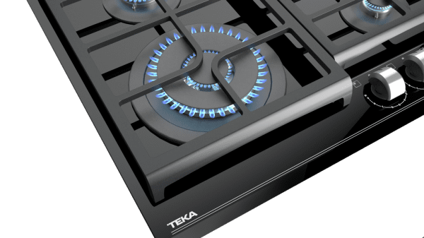 TEKA GZC 64320 XBN NAT PLACA CRISTAL NEGRO GAS NATURAL 60CM 4 FUEGOS ExactFlame - 8