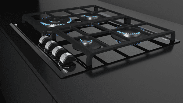 TEKA GZC 64320 XBN NAT PLACA CRISTAL NEGRO GAS NATURAL 60CM 4 FUEGOS ExactFlame - 11