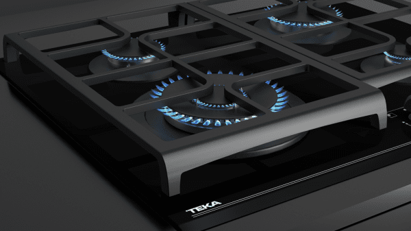 TEKA GZC 64320 XBN NAT PLACA CRISTAL NEGRO GAS NATURAL 60CM 4 FUEGOS ExactFlame - 12