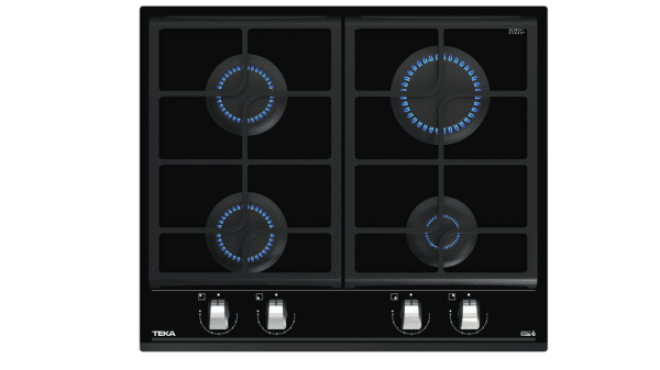TEKA GZC 64320 XBN NAT PLACA CRISTAL NEGRO GAS NATURAL 60CM 4 FUEGOS ExactFlame (duplicate) - 2