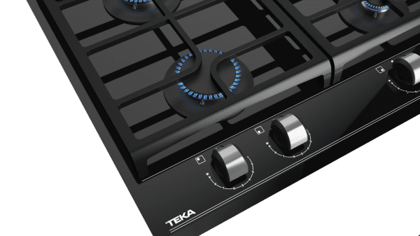 TEKA GZC 64320 XBN NAT PLACA CRISTAL NEGRO GAS NATURAL 60CM 4 FUEGOS ExactFlame (duplicate) - 6