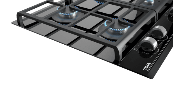 TEKA GZC 64320 XBN NAT PLACA CRISTAL NEGRO GAS NATURAL 60CM 4 FUEGOS ExactFlame (duplicate) - 7