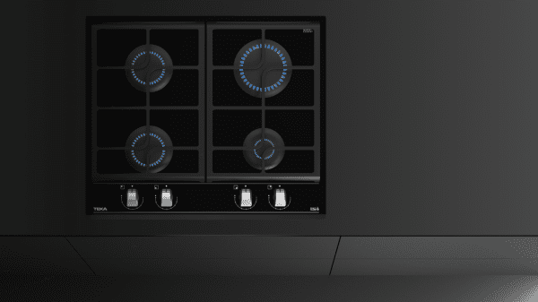 TEKA GZC 64320 XBN NAT PLACA CRISTAL NEGRO GAS NATURAL 60CM 4 FUEGOS ExactFlame (duplicate) - 10