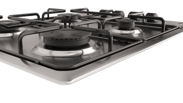 TEKA HLX 640 KLN IX NAT PLACA INOX GAS NATURAL 60CM 4 Fuegos STOCK - 5