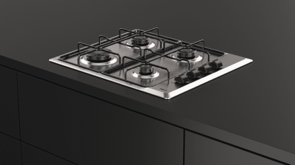 TEKA HLX 640 KLN IX NAT PLACA INOX GAS NATURAL 60CM 4 Fuegos STOCK - 7