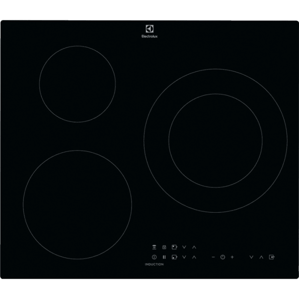 ELECTROLUX LIT60336C INDUCCION 60CM 3 ZONAS MAX 28CM Easy set up