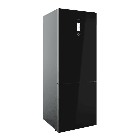 TEKA RBF 78720 COMBI CRISTAL NEGRO NO FROST 192X70CM E CRISTAL IonClean - 3