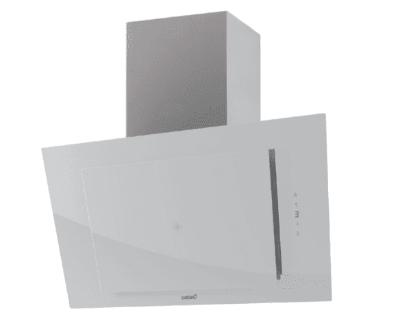 CATA THALASSA 800XGWH /E CAMPANA VERTICAL CRISTAL BLANCO 80CM 842M3/H A+++ Motor Brushless