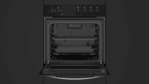 TEKA HBE 490 ME HORNO POLIVALENTE CONVENCIONAL NEGRO ABATIBLE A EASY Crystal clean - 5