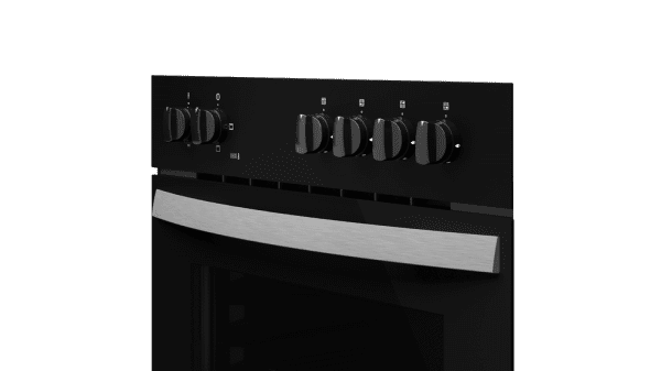TEKA HBE 490 ME HORNO POLIVALENTE CONVENCIONAL NEGRO ABATIBLE A EASY Crystal clean - 6