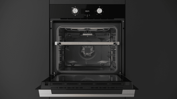TEKA HORNO HLB 8510 P MAESTRO PIZZA HORNO PIROLITICO CRISTAL NEGRO ABATIBLE A+ DualClean - 4