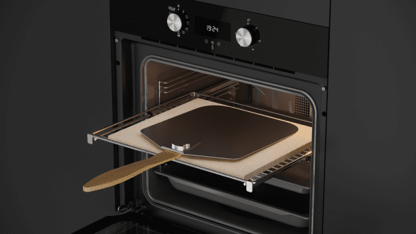 TEKA HORNO HLB 8510 P MAESTRO PIZZA HORNO PIROLITICO CRISTAL NEGRO ABATIBLE A+ DualClean - 10