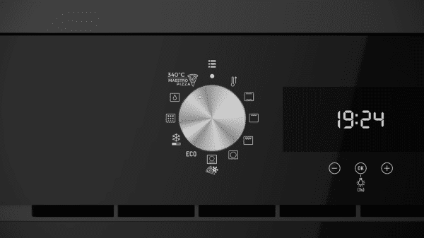 TEKA HORNO HLB 8510 P MAESTRO PIZZA HORNO PIROLITICO CRISTAL NEGRO ABATIBLE A+ DualClean - 12